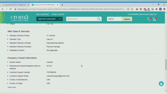 Best Action Camera Under 10,000/- (Go Pro Hero) In 2022. #gopro