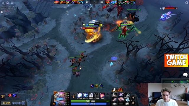 НИКС ТРЕНИРУЕТСЯ ИГРАТЬ В ДОТУ НА ФИЗИЧЕСКОМ ПАКЕ | DOTA 2 NIX смотреть онлайн