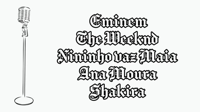 Eminem The weeknd Nininho vaz Maia Ana Moura Shakira RUSSO REMIX смотреть онлайн