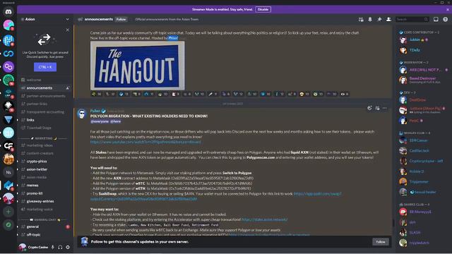 AXION!! PRICE NEWS AND AMA WITH POLYGON!! AND ELECTRONEUM  CBDC THOUGHTS!!