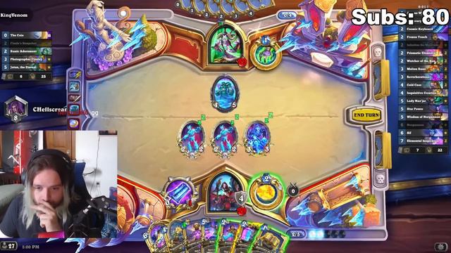 Sif Mage Might Be THE BEST DECK From TITANS... | Turn 8 40 DAMAGE OTK!!! | Hearthstone смотреть онлайн