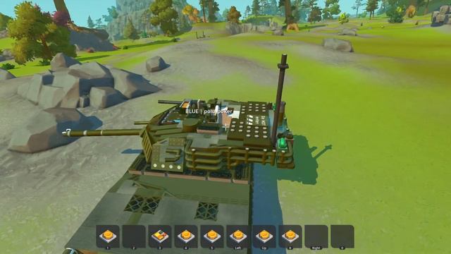 Первая мед. комиссия и первый бой. Современные бои в scrap mechanic. смотреть онлайн
