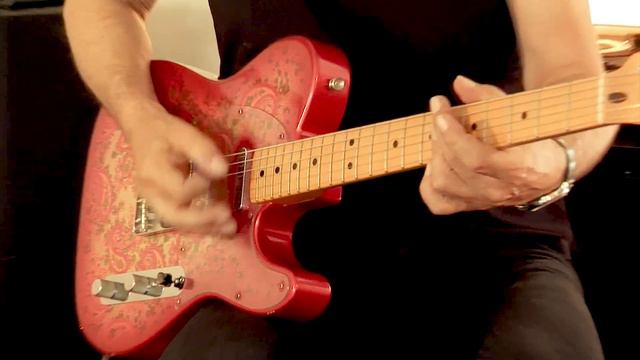 2010 Fender Masterbuilt '68 CC Telecaster Paisley, Custom Shop / Dennis Galuszka смотреть онлайн