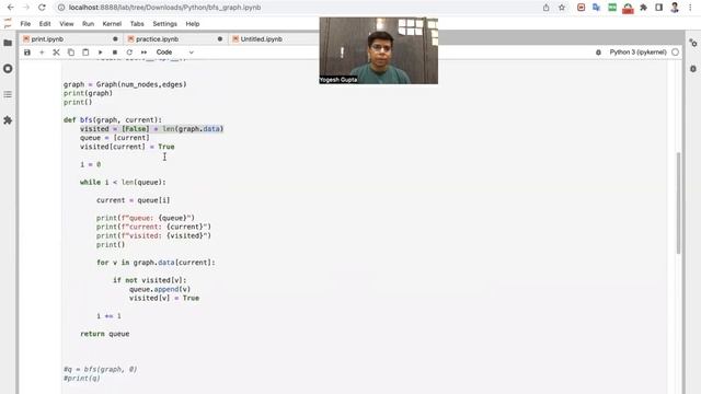DFS in Graph | DSA in Python смотреть онлайн