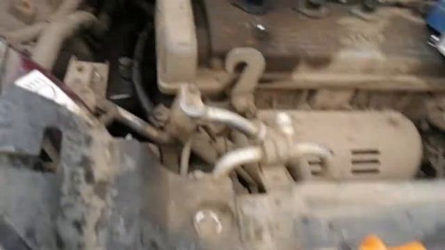 джили мк кросс, как снять, поставить, натянуть ремни генератора, ГУРа. смотреть онлайн