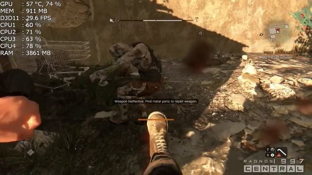Dying Light (2015) Gameplay | Core 2 Quad Q9300 | GeForce GTX 650 | 4GB RAM смотреть онлайн