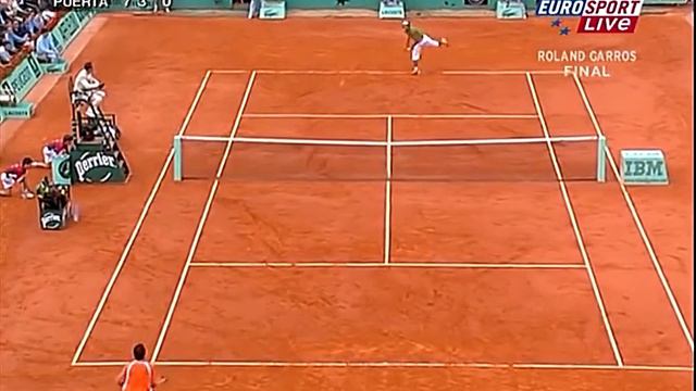 Rafael Nadal vs Mariano Puerta 2005 Roland Garros Final Highlights смотреть онлайн