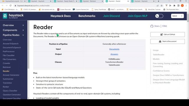 Haystack Open-source framework for question answering system Python Google Colab Demo #nlp смотреть онлайн