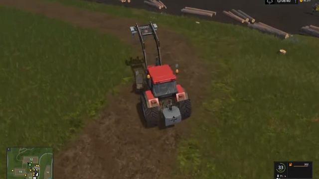 FS17 - Goldcrest Valley. Серия 17 - Рубим дерево на щепу смотреть онлайн