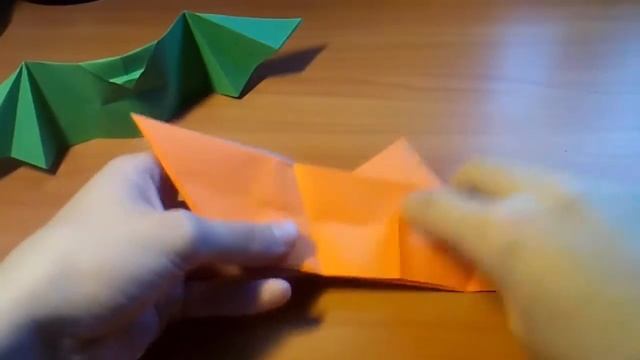 DIY How To Fold Origami Flying BAT Easy. Halloween Bat Craft Tutorial For Kids. Bats Batman смотреть онлайн