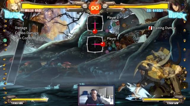 GGXRD R2: Millia Rage Beginner Guide смотреть онлайн