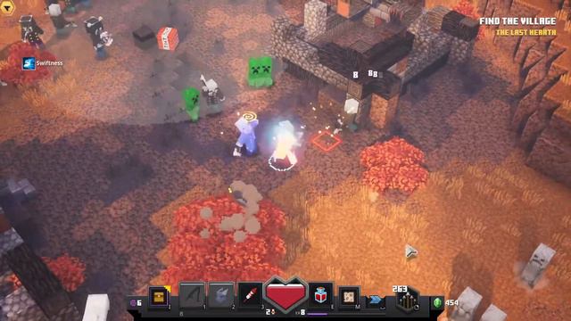 Minecraft Dungeons Level 😍 I will cry 😭 so much hard 😭 Evoker Mission смотреть онлайн