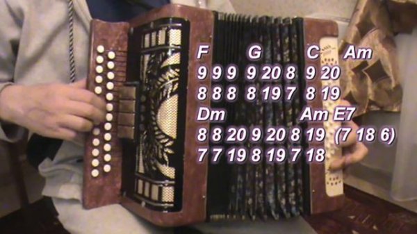 Верила, верю ( гармонь)