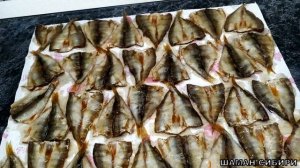 Желтый Полосатик! Из мелкого окунька! В соевом соусе!Отличный рецепт приготовления!Дегустация!