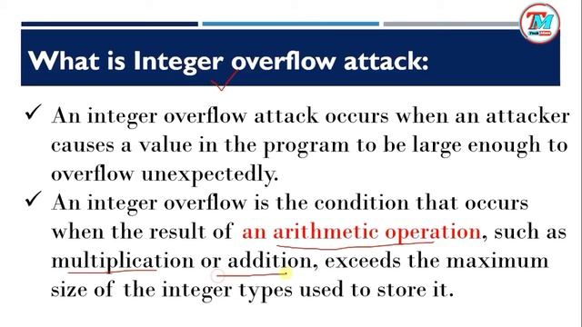 What is Integer Overflow Attack l Integer overflow Attacks in Computer security Explained in Hindi смотреть онлайн