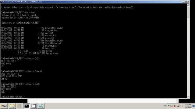 Batch Scripting: how to use command-line arguments смотреть онлайн
