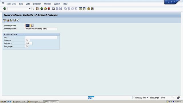 Creation of company and company code in SAP смотреть онлайн