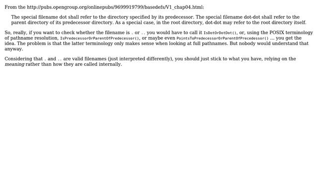 What is the technical term for current (.) and parent (..) directory? (5 Solutions!!) смотреть онлайн
