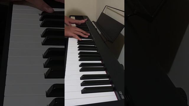 To zanarkand piano cover on Casio cdp s100 смотреть онлайн
