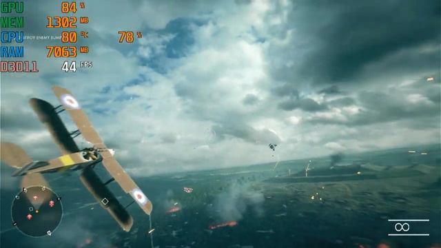 Battlefield 1 on low end pc i3-1005G1 + intel UHD Graphics G1 смотреть онлайн