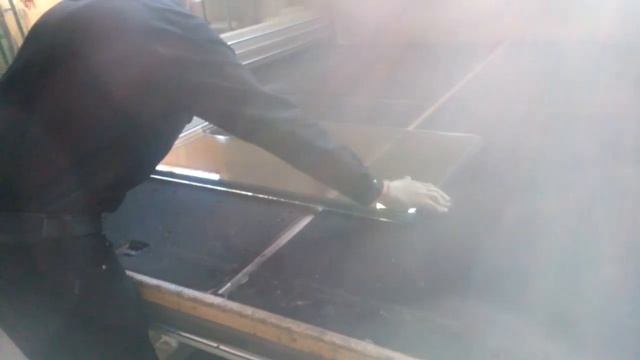 Как разобрать стеклопакет. Настройка стола для резки стекла. Часть 1 смотреть онлайн