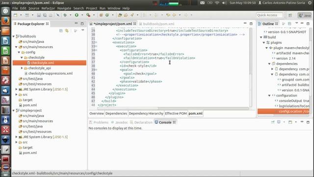maven checkstyle integration смотреть онлайн
