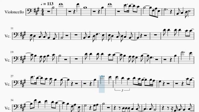 Cello Sheet Music: How to play Wicked Game by Chris Isaak смотреть онлайн