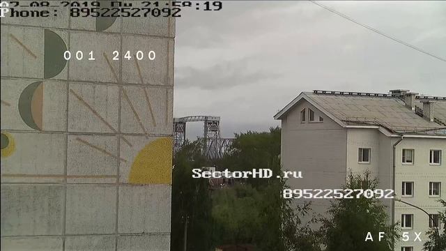 Тест PTZ камеры SectorHD.ru смотреть онлайн