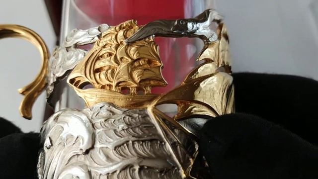 Бронзовый подстаканник "Корабли" z64 смотреть онлайн