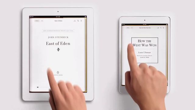 "Books" - Apple iPad mini TV Ad.mp4 смотреть онлайн