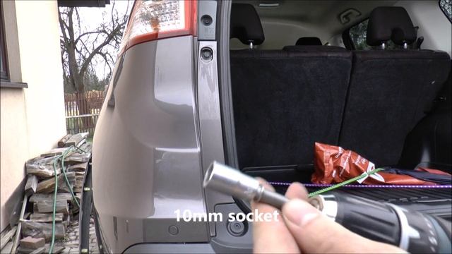 How to remove rear bumper - Honda CR-V 2012-2018 смотреть онлайн