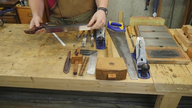Basic Tools For a Hand Tool Woodworking Shop - Starter Tool Set for the workshop смотреть онлайн
