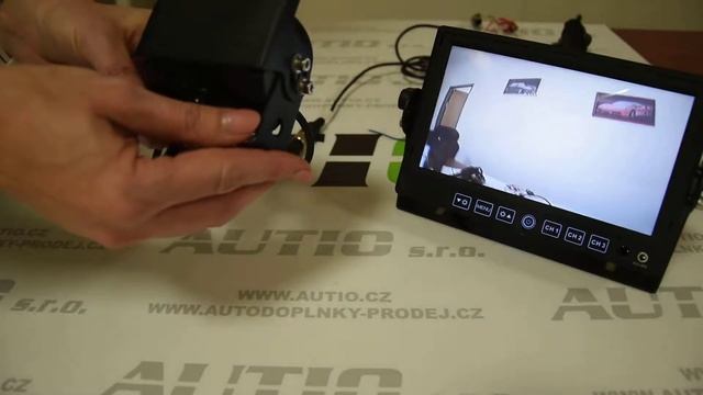 Couvací kamera Truck/bus - 4 pin смотреть онлайн