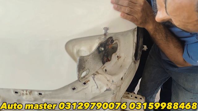 Toyota corolla Rear Fender PDR Paint Lees Dry Dent Remove смотреть онлайн