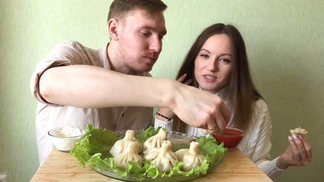 MUKBANG ДОМАШНИЕ ХИНКАЛИ / МУКБАНГ / KHINKALI смотреть онлайн
