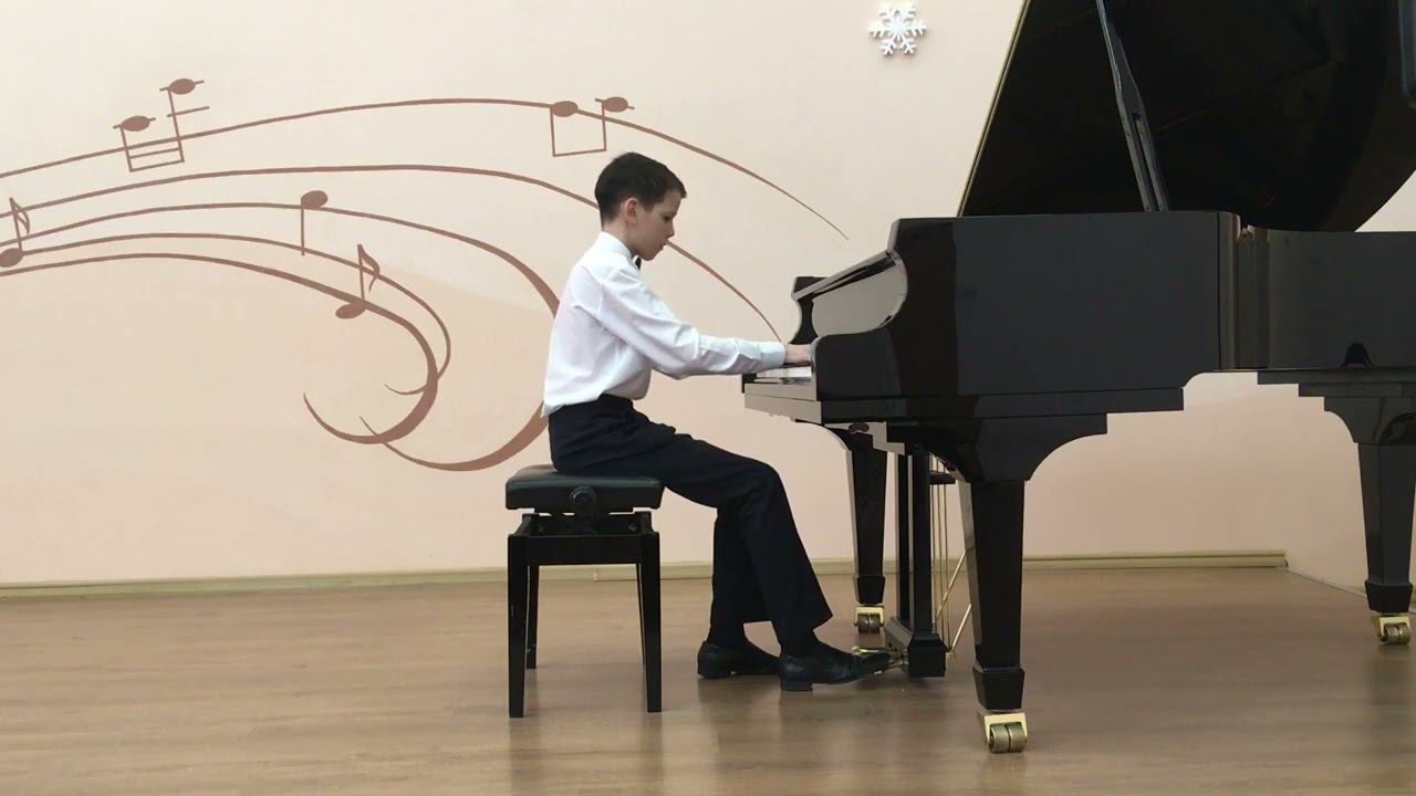 Руднев Владимир Г.Киркор "Этюд" c-moll ДМШ Барабинского района смотреть онлайн