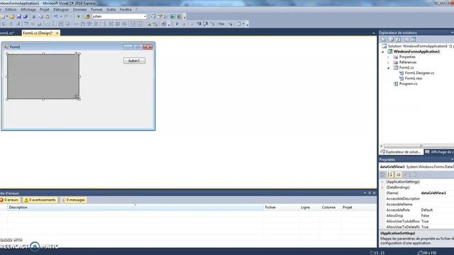 Couleur d’une Colonne DataGridView par double clic - C# смотреть онлайн