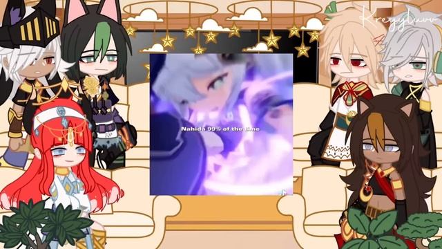 Sumeru React To Nahida & Other||(Lumine Mc)||Genshin Impact||credits On Description||by:kreyyluvv