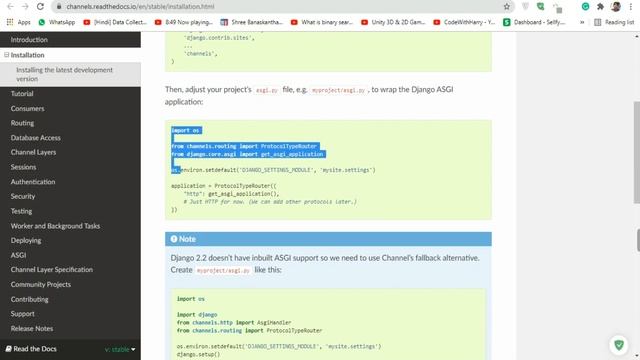 Django Socket Programming Full Course | Django Channels From Scratch | #recipy2 Installation | AIO смотреть онлайн