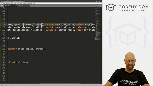 State Capital Answers - Part 7 - Python Tkinter GUI Tutorial 58 смотреть онлайн