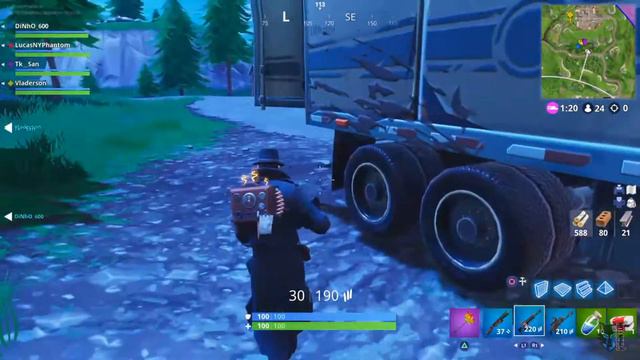 FORTNITE - SQUAD! - BATALHA NA PRISÃO DE ALCATRAZ! - Ft. TK, Vlad, Dinhoo смотреть онлайн
