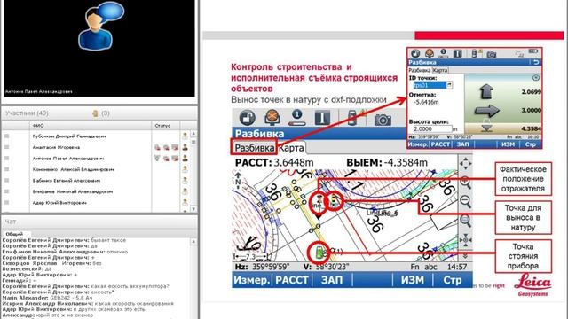Вебинар «Технологии Leica Geosystems для маркшейдерских работ в нефтегазовой отрасли» смотреть онлайн