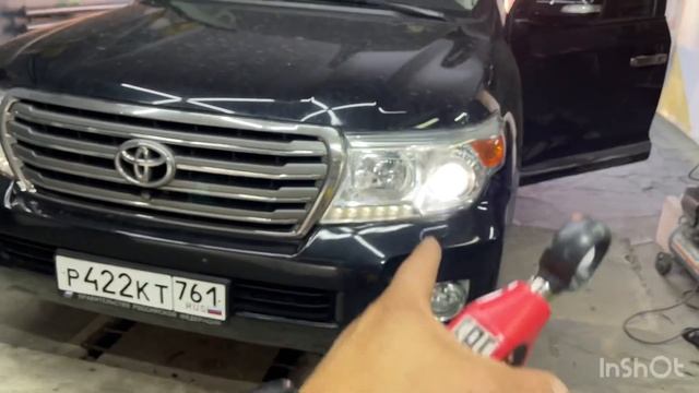 Лазерные лампы в дальний свет Toyota Land Cruiser 200 viper lazer pro 7(928)1112002 смотреть онлайн