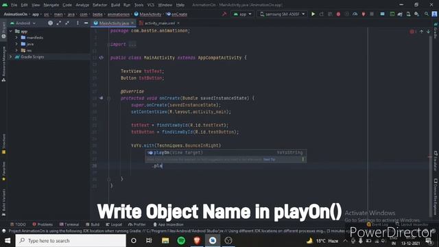 Android Studio Animation How to Animate Objects in Android Studio JAVA смотреть онлайн