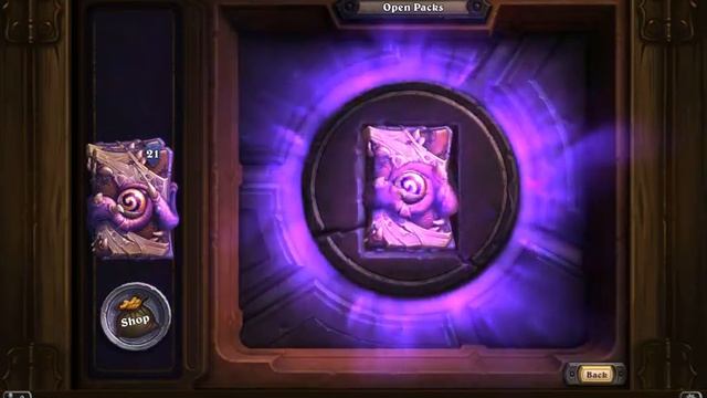 Hearthstone 40 Whispers of the Old Gods Packs GOLDEN CTHULU смотреть онлайн