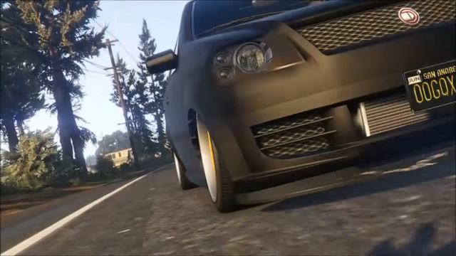 Slammed Declasse Asea GTA V MACHINIMA смотреть онлайн