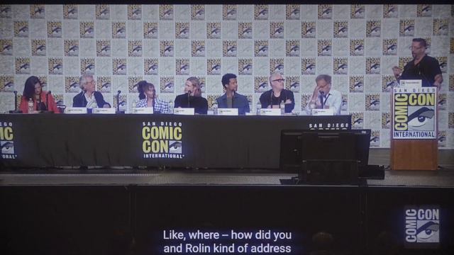 Sam Reid, Jacob Anderson, Bailey Bass, Eric Bogosian And Showrunners (IWTV AMC Comic-Con San Diego)
