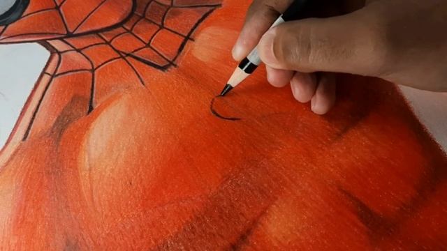 Drawing Spider-Man: No way home, Time-lapse смотреть онлайн