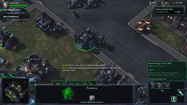 StarCraft II Nova Covert Ops: Dark Skies- Normal Difficulty смотреть онлайн