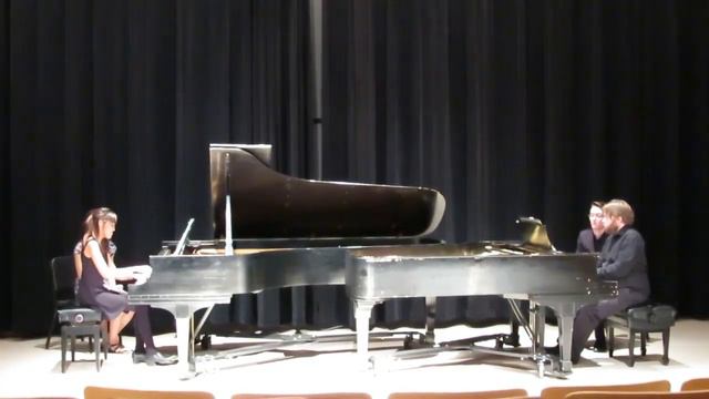 Bedrich Smetana - Moldau River for two pianos (duet) смотреть онлайн